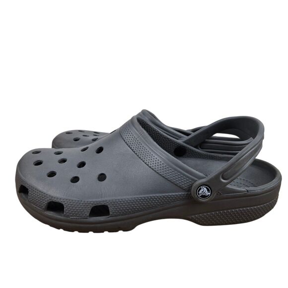 Crocs Classic Clogs Sandals Men's Sz 14 Gray Comfort Gorpcore Clogcore - Picture 6 of 11